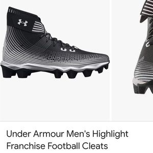 Men’s UA used football cleats